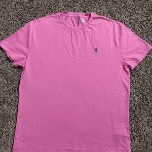Polo by Ralph Lauren Men's Short Sleeve Pink Tee